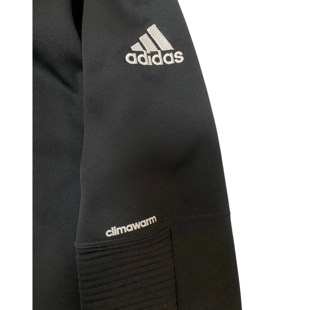 Adidas ClimaWarm Atlanta Hawks NBA Mens‎ Medium Black Hoodie Full Zip Jacket